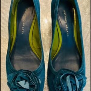Antonio Melani Teal Women's Shoes